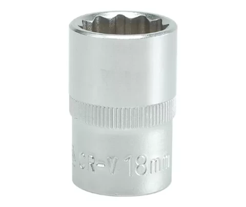 Socket 1/2  12kant  18mm
