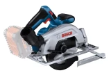 Akum. rokas ripzāģis GKS 18V-57-2 165mm b/a un lādētaja BOSCH 06016C1200