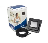 Termoregulators DEVIreg Touch +5+45°C 2 sensori elko rāmis melns