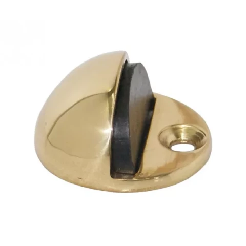 Durvju atdure, pulēts misiņš  D=45 mm, H=22 mm