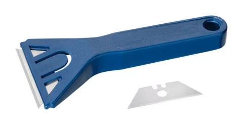 Skrapis stiklam 60mm plastm 3 asmeņi komplektā