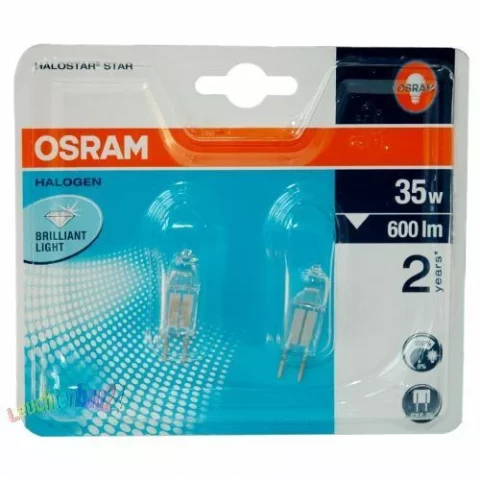 OSRAM HALOSTAR STAR 12В 35Вт 630лм 2900k GY6.35 Низковольтные галогенные лампы со штырьковым цоколем