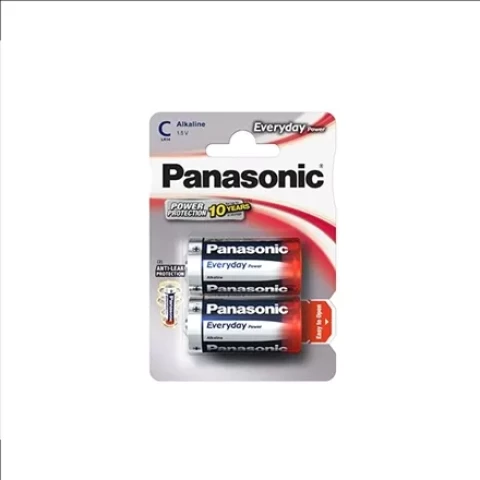 BATTERY PANASONIC EVERYDAY POWER C 2PCS./PACK 