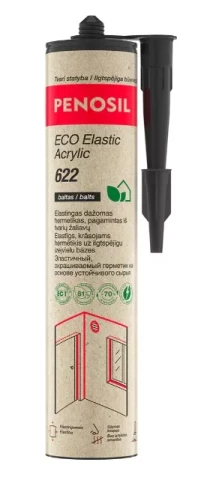 Penosil ECO Elastic Acrylic 622 300ml Ilgtspējīgs silikonizēts akrila hermētiķis