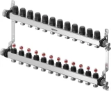 Uponor kolektors  Vario S ar plūsmas mērītājiem FM, 12xG3/4", 1140843