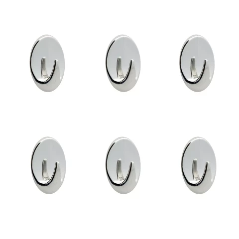 Hook OVAL mini, chrome