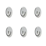 Āķis ovals mini pašlīmējošs,hrom