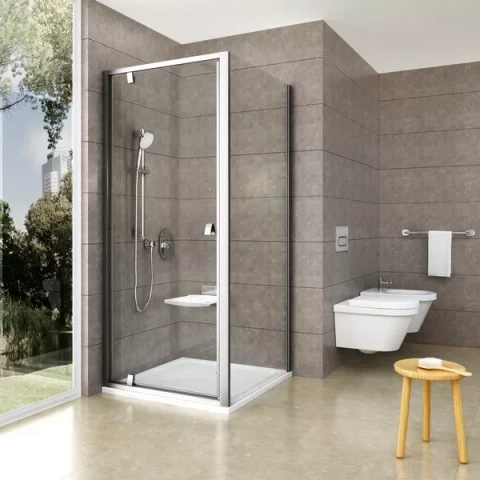 RAVAK DUŠAS siena fiksēta  PPS 90 Satin/Transparent  90G70U00Z1