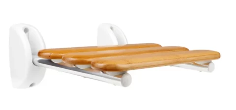 Ridder Складное сиденье для душа Pro, натуральное, бамбук/алюминий