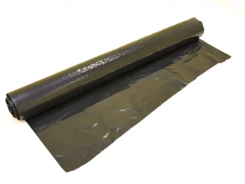 PE plēve 0.120mm 6x20m,melna