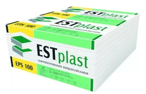 Fasādes polistirols EPS100 150x600x1000 8loksnes/0.72m3/4,8m2