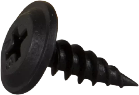 Montāžas skrūve 4.2x13mm plakanu galvu, melna 1000gab/iep., ESSVE 571113