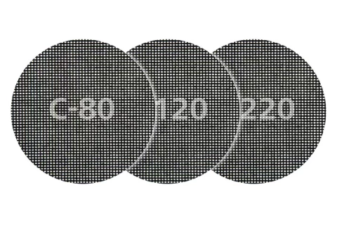 WOLFCRAFT 8464000 шлифовальных сеток на липучках (5 шт.)