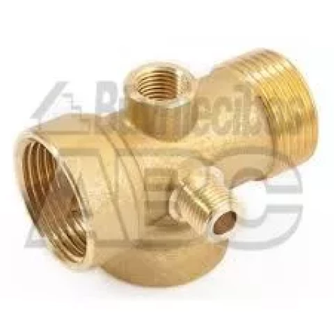 Piecu ceļu savienojums 1" sūkņa automātikai