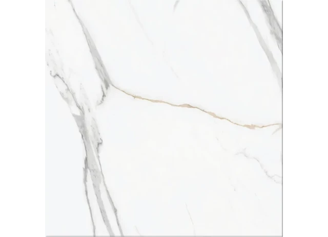 Виниловое напольное покрытие Vilo calacatta white 600x600x6мм 33.кл. (1.44м²/4шт.) с подложкой R10