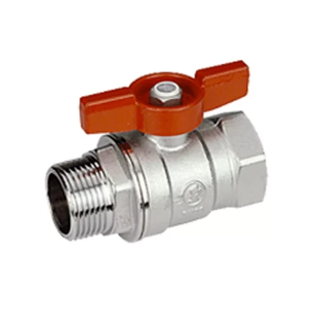 Lodveida ventilis 3/4'' FM  ar īso rokt. Giacomini