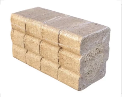 Kokskaidu briketes 10kg, jauktas kokskaidas