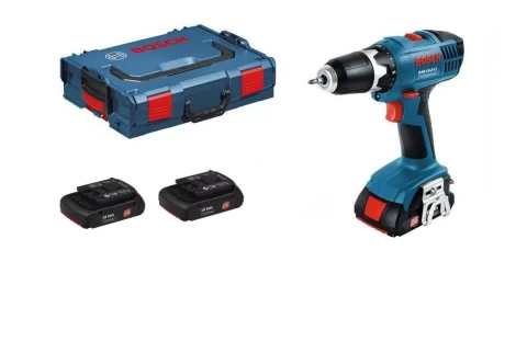 Akum. Urbjmašīna Li-Ion 18V,1.3Ahx2, Bosch GSR 18-2-LI 06119A4306