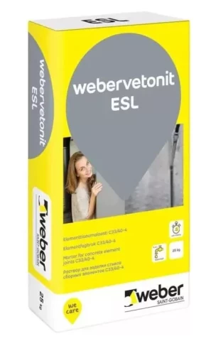 weber.vetonit ESL 25 кг Вертикальный заполнитель швов
