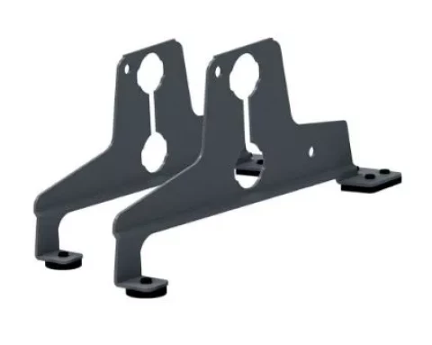 Jumta laipas stiprinājums, pāris, dakstiņvieda profiliem RR23/ Tumši pelēks Ruukki