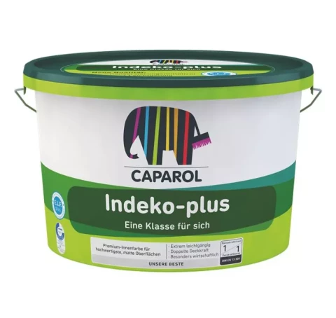 Дисперсионная краска Caparol INDEKO PLUS 12.5L Белая