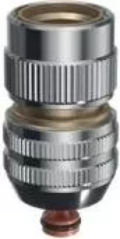 CLABER Pievienotājs ar aquastop 1/2''-5/8'', hromēts