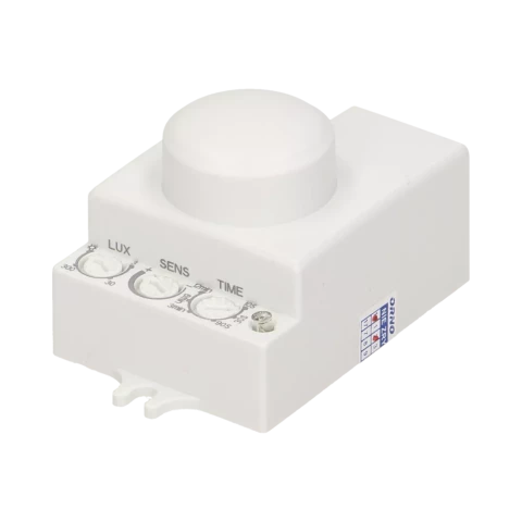Mikroviļņu sensors 360⁰ 1-8m 3-2000LUX 1200W CW radar ISM