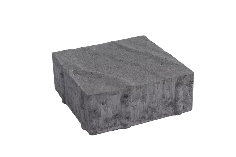 Bruģis Nida 60x160x160mm pelēka krāsā ar gofrētas virsmas faktūru 11.83m2/462gab/1709kg/paletē