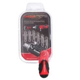 Skrūvgriežu komplekts, 6 uzgaļi, DRAUMET 4096