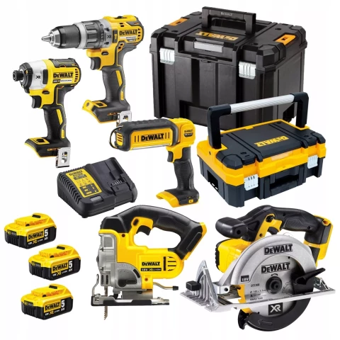 Akum. Kombinētu instrumentu kompl. DCK551P3T-QW 18V XR Li-Ion, DEWALT