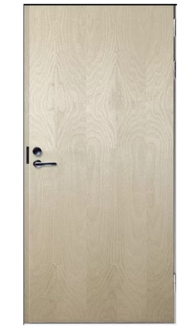 Ugunsdrošās durvis Fire 810 9x21 ar pārfalci, ar kārbu bērza finierējums EI30, KR