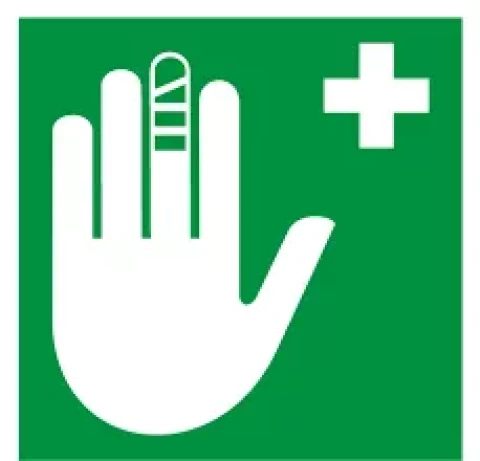 Uzlīme "Pārsiešanas līdzekļi'' 10x10cm