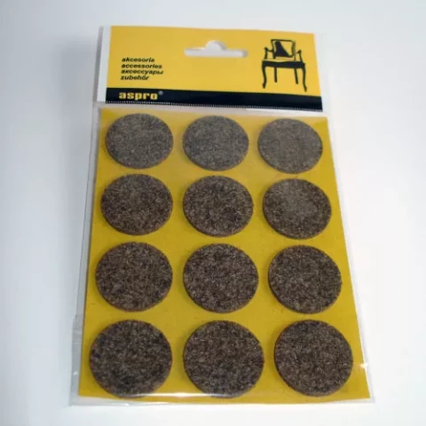 Aizsargpaliktnis mēbelēm 40004 Brūns 12gab/iepak d-28mm