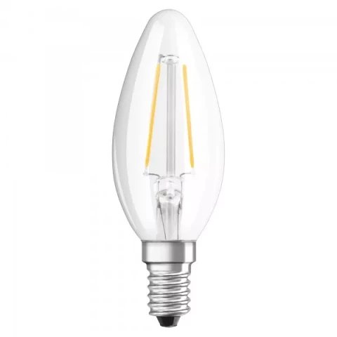 Spuldze OSRAM LED RETROFIT 2.5W 250lm 2700K E14 CLB25CD 436688