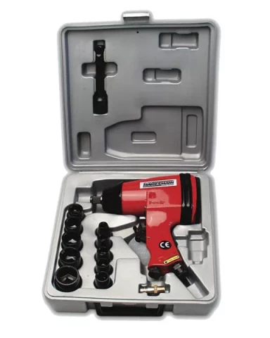 Pneimatiskās uzgriežņu atslēgas komplekts 1/2'' 15gab/iep., MANNESMANN M1503