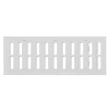 Europlast ventilācijas reste metāla, 400x150mm, regulējama, balta