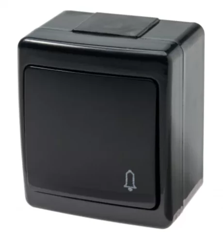 Наружняя звонковая кнопка  , черная, Beta IP44, УФ стойкий