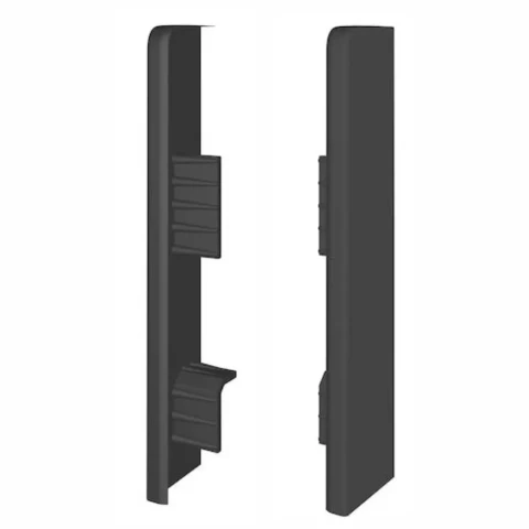 Grīdlīstei ESPUMO nobeigumi ESP205 anthracite