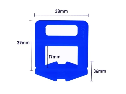 Flīžu enkurs 1mm 3-15mm 100gab/iep