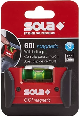 Līmeņrādis SOLA GO! Magnetic CLIP magnēta, 01621201