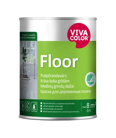 VIVACOLOR GL Floor C 0.9L Полуматовая краска для пола