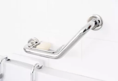 Ridder Ручка для ванны/душа с мыльницей, нержавеющая сталь