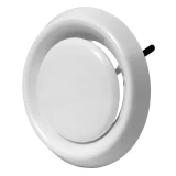 diffuser plastic, Ø100mm, with mounting springs