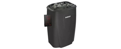 HARVIA elektriskā pirts krāsns MODERNA V80XE Black, melna ar pulti HVE800400M HARVIA