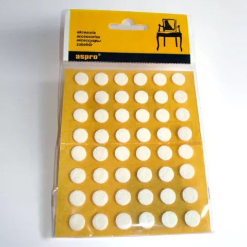 Aizsargpaliktnis mēbelēm 40001 Balts 48gab/iepak d-10mm