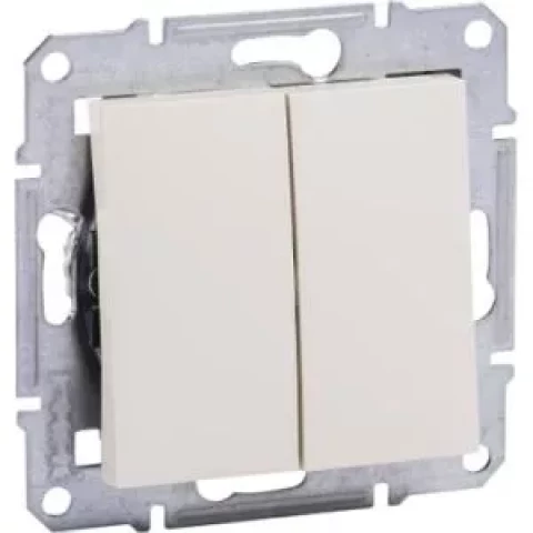 LIREGUS EPSILON белый  переключатель2-taustбез рамки