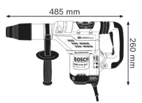 Punch Bosch GBH 5-40 DCE 1100W, 0611264000