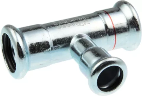 Tee reduced 35x28x35 (Steel) KAN-therm