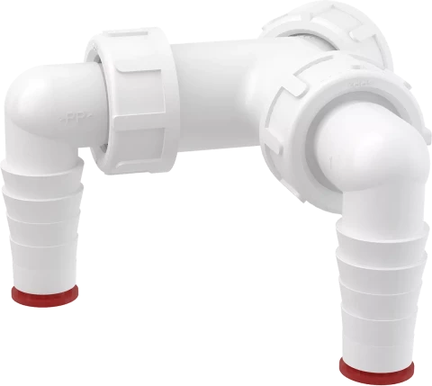 Ūdens izvada savienojums 1' ar pretvārstu