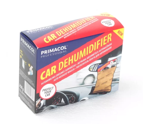 Mitruma absorbētājs auto salonam PRIMACOL CARIN 250g